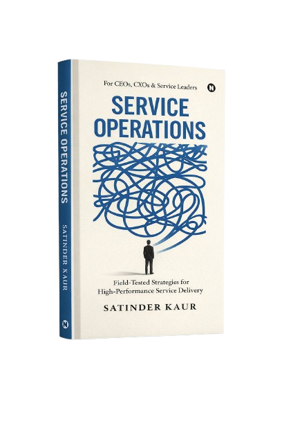 Service Operations — book cover mockup